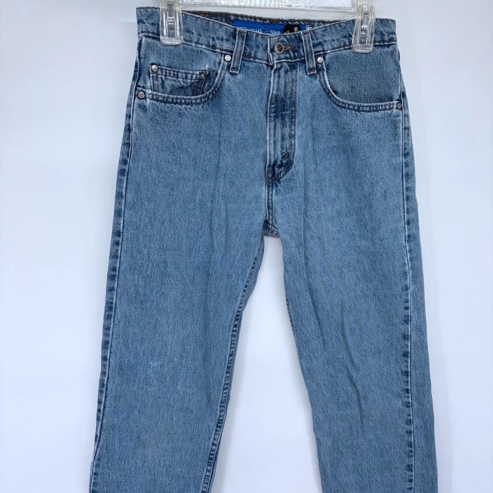 Vintage 90s Levi's Silvertab Blue‎ Jeans 30x34 Straight Slim Men's Made in USA
